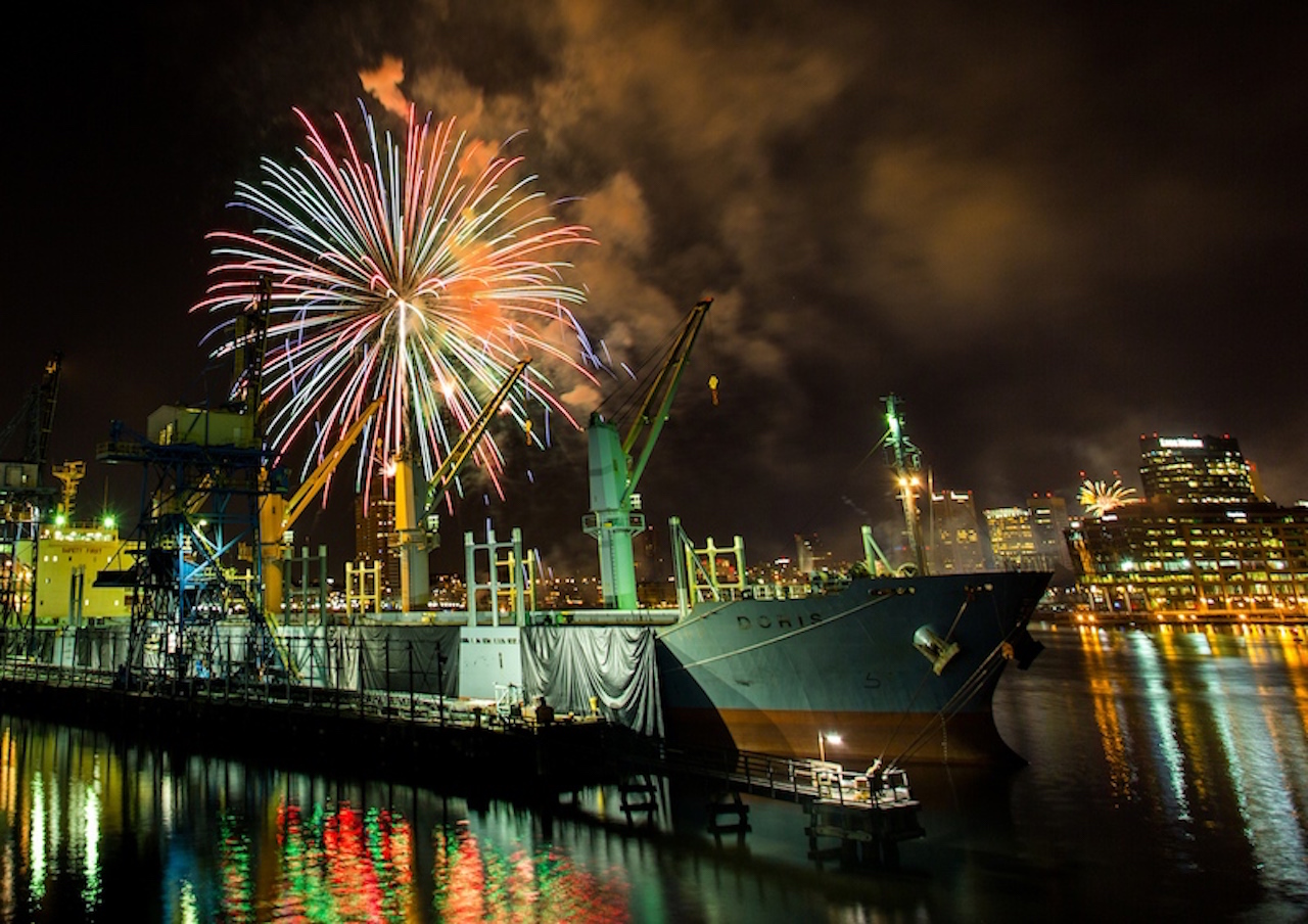 New Years Eve Fireworks 2013 Baltimore Foci Pictures